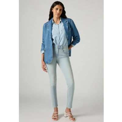 Abbildung von Levi&#039;s HIGH RISE Jeans Skinny Fit, Damen, Größe: 28x28, Cool secret bench