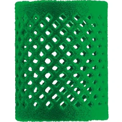 Abbildung von Efalock Professional Metallwickler beflockt, 50 mm, grün, 1er Pack, (1x 12 Stück)