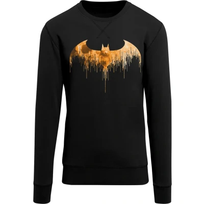Abbildung von F4NT4STIC DC Comics Batman Arkham Knight Halloween MOON LOGO Langarmshirt, Herren, Größe: Large, Black
