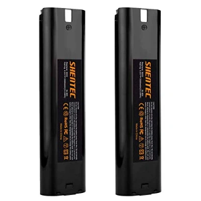 Abbildung von 2X Shentec Ni MH 9.6V 3500mAh Ersatzakku für Makita 9000 9001 9002 9033 9600 191681 2 192533 0 632007 4 Akku