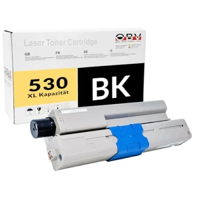 Abbildung von Kompatibel 44469804 OBV Toner für OKI C510 C530 MC561 5000 Seiten, schwarz