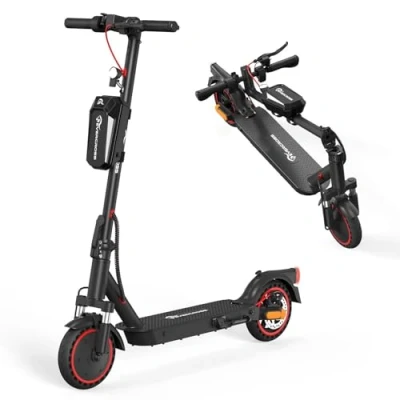 Abbildung von EVERCROSS EV85F E Scooter mit Straßenzulassung (ABE), Faltbarer Elektroroller für Erwachsene APP 400W Motor, 7,8AH Batterie, 15KG Gewicht, Max Belastung 120 kg, Duales Brems, Zwei Stoßdämpfer