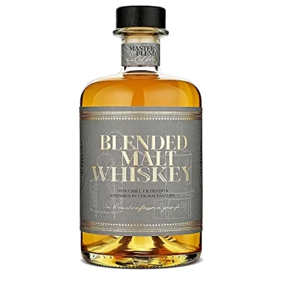 Abbildung von WAJOS Master Blend Whisky (43% vol), 500ml Irischer aus Malt &amp; Grain Geschenk für Männer