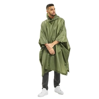 Abbildung von Brandit Regenjacke / wasserabweisende Jacke, Herren, Größe: One Size, Olive