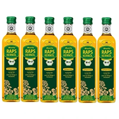 Abbildung von MORITZ BIO Rapskernöl SPARPAKET (6 mal 500ml im Karton)