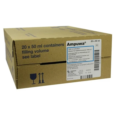 Abbildung von Ampuwa Frekaflasche Injektions /infusion 20X50 ml