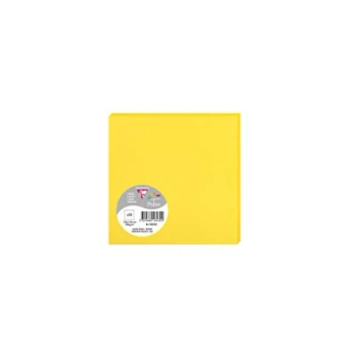 Abbildung von Clairefontaine 1823C Packung (mit 25 Karten Pollen, 135 x mm) 210g, Sonnengelb