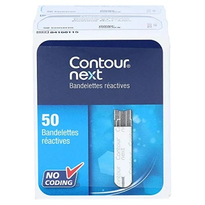 Abbildung von Contour Next Sensoren Teststreifen (Reimport) 100 St