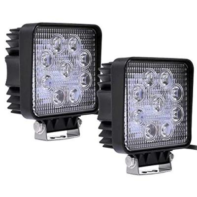 Abbildung von ALPHA DIMA 2pcs 27W LED Scheinwerfer Flutlicht Rückfahrscheinwerfer IP67 Wasserdicht Arbeitsscheinwerfer 12V 24V