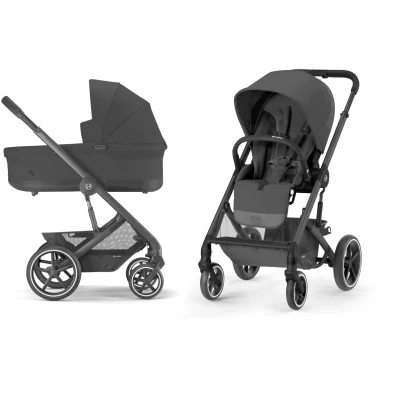 Abbildung von Cybex BALIOS S Lux Kinderwagen, Moon Black/Black