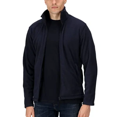 Abbildung von Regatta Vollreißverschluss Microfleece Jacke für Herren XXL Dunkles Marineblau