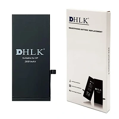 Abbildung von DHLK® TI Line Akku Batterie kompatibel mit iPhone 8 Plus (A1864, A1897, A1898) Kapazität 2691 mAh