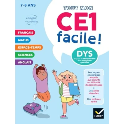 Abbildung von Mon CE1 facile ! Adapté aux enfants DYS ou en difficulté d&#039;apprentissage 8 ans: Tout un