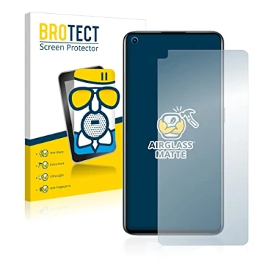 Abbildung von BROTECT Entspiegelungs Schutzglas für realme GT Neo 2 Schutz Folie Panzerfolie Glas Matt [Extrem Kratzfest 9H, Anti Reflex, Fingerprint]
