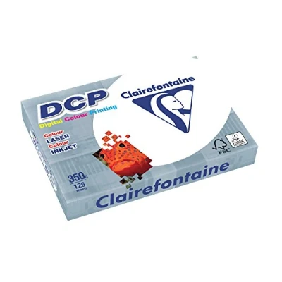 Abbildung von 4 x Clairefontaine Laser /Inkjetpapier DCP A4 210x297mm 350g/qm weiß
