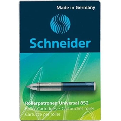 Abbildung von Schneider Universal Rollerpatrone 852 (185203, Strichbreite M, löschbar, 5 er Schachtel) Königsblau