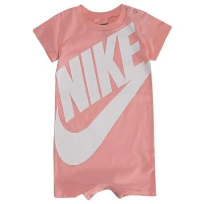 Abbildung von Nike Sportswear Futura Romper Jumpsuit für Kinder, Größe: 62/68, Bleached coral