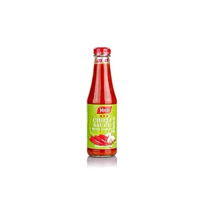 Abbildung von YEO&#039;s Chilisauce mit Knoblauch, 3er Pack (3 x 300 ml)