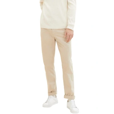 Abbildung von TOM Tailor Regular Chino, Herren, Größe: 36x34, Silver ecru
