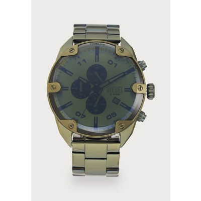 Abbildung von Diesel Spiked Chronograph, Herren, Größe: One Size, Green