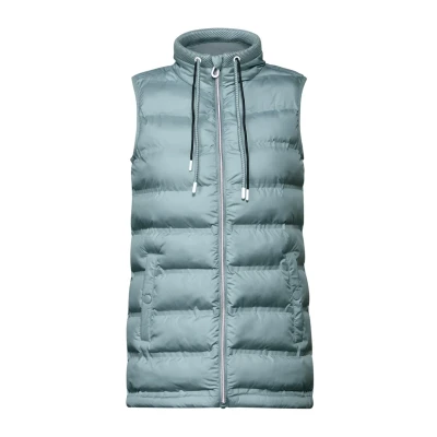 Abbildung von CECIL Damen B220256 Gefütterte Weste, Strong Mint, M