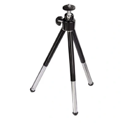 Abbildung von Hama Handliches Mini Stativ mit 3D Kugelkopf Ball L, Schwarz