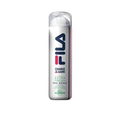 Abbildung von Fila, Deodorant Spray Extra Fresh, langanhaltender Lufterfrischer mit erfrischendem Aktiv, für intensiven Duft, sanfte Formel ohne Aluminium, Frische den ganzen Tag, Format 150 ml