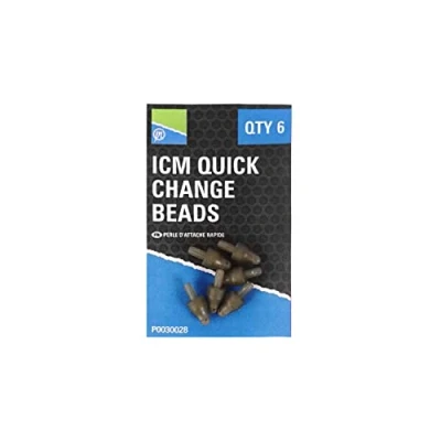 Abbildung von Preston Quick Change Beads (6 Stück) Kleinmaterial