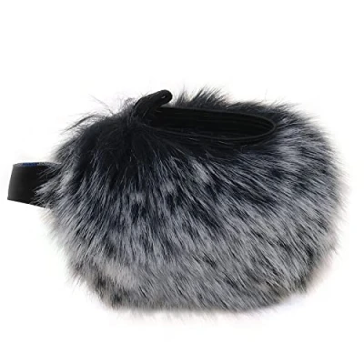 Abbildung von the Lord of Tools Pelziger Mikrofon Windschutz Muff Popfilter, Kompatibel mit Tascam DR 40X 40, Tragbarer Digitalrecorder, Außenmikrofon