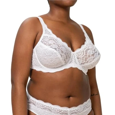 Abbildung von Triumph Damen Amourette 300 W X Bügel BH, Weiß, 105C EU
