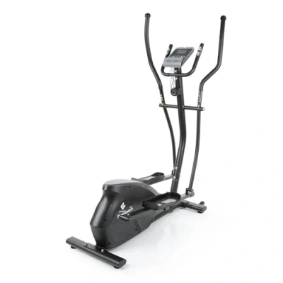 Abbildung von FitEngine Crosstrainer Ellipsentrainer Fitnesstrainer bis 150kg Heimtrainer, 10 Schwierigkeitsstufen Pulssensoren Trainingscomputer