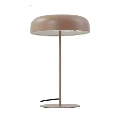 Abbildung von Lindby Tischleuchte Edion, beige, Metall, 45 cm