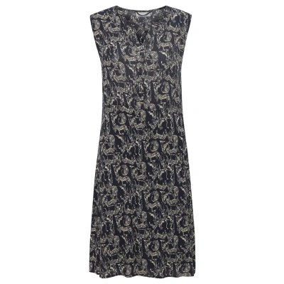 Abbildung von Fransa Fralcrinkle 3 Dress Freizeitkleid, Damen, Größe: Small, Navy blazer mix