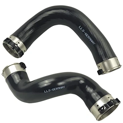 Abbildung von LLS GERMANY 2x Turboschlauch Ladeluftschlauch Kompatibel mit MB Vito W447 2.2 109 114 116 119 CDI 4475280382 4475280082