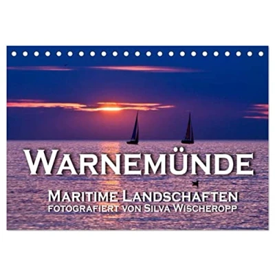 Abbildung von Warnemünde Maritime Landschaften (Tischkalender 2025 DIN A5 quer), CALVENDO Monatskalender