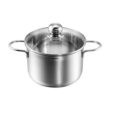 Abbildung von Kopf Fleischtopf Josie 24 cm, Edelstahl, Ø Höhe 14,5 6 Liter