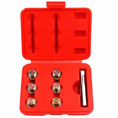 Abbildung von BestsQ Reparatursatz für Öl Ablass Gewinde M13*1.5 Ölablassschraube Reparatur Ölwanne