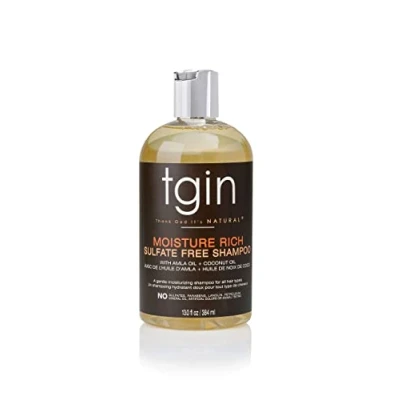 Abbildung von tgin Moisture Rich Sulfate Free Shampoo for Natural Hair, 14.5oz by (Thank God It&#039;s Natural)