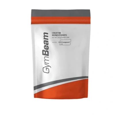 Abbildung von Creapure ® Creatin Monohydrat Mikronisiertes Kreatin 100% reines für intensives Training und Leistungssteigerung GymBeam (250g, Zitrone Limette)
