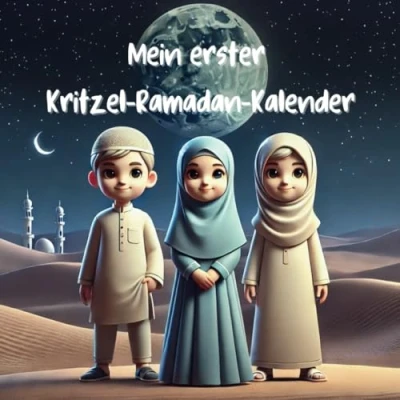 Abbildung von Mein erster Kritzel Ramadan Kalender: Ein Malbuch Ramadankalender für Kleinkinder ab 1 Jahr