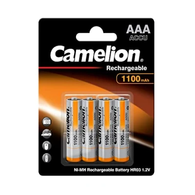 Abbildung von Camelion Akku Micro AAA NI MH 1,2V / 1100mAh 4er Blister