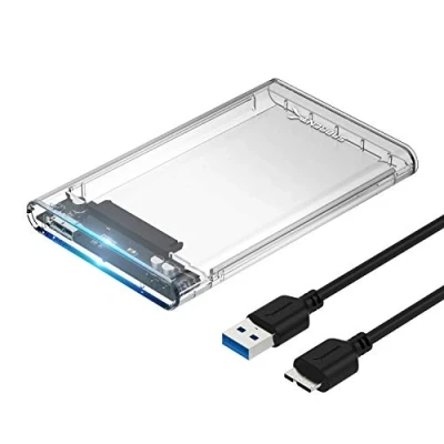 Abbildung von SABRENT Festplattengehäuse 2,5 Zoll, SSD HDD SATA zu USB 3.2x1 Gehäuse (EC OCUB)