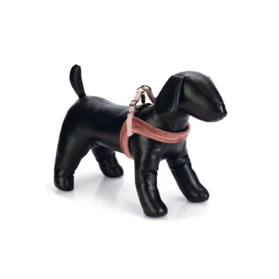 Abbildung von Designed by Lotte Hundegeschirr Velura Samt Rosa 58cm