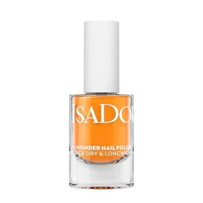 Abbildung von IsaDora Nagellack schnelltrocknend Langanhaltend und einfach aufzutragen Individuelles Nageldesign Veganer Nail Polish in verschiedenen Farben 216 Sea Buckthorn