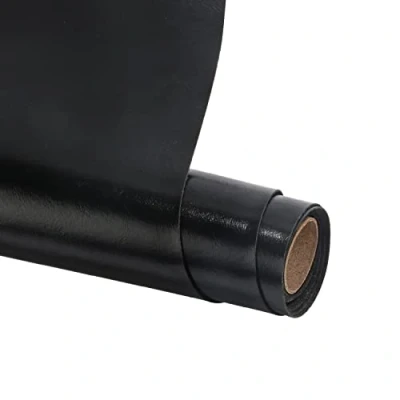 Abbildung von Kunstleder Selbstklebend, Leder Reparatur Set Schwarz Lederflicken Patch Klebefolie für Sofas Autositze Bürostuhl Möbel (A)