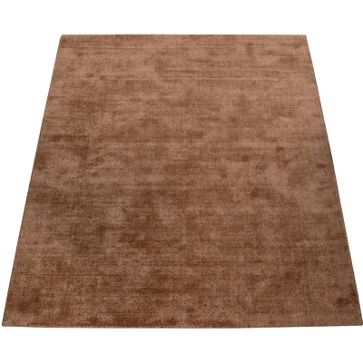 Abbildung von Paco Home Teppich &quot;Randers 578&quot;, rechteckig, Kurzflor, Handweb Teppich, Uni Farben, handgewebt
