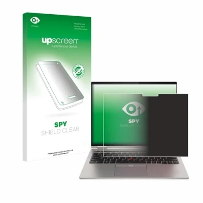 Abbildung von upscreen Anti Spy Blickschutzfolie für Lenovo ThinkPad X1 Titanium Yoga Gen 1 Privacy Screen Displayschutz Folie [Sichtschutz, Blaulichtfilter]