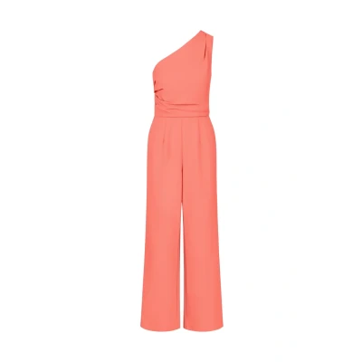 Abbildung von Apart Oneshoulder Jumpsuit, Damen, Größe: 44, Koralle