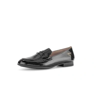Abbildung von Gabor Damen Slipper, Frauen Slip On,Halbschuhe,Slides,Schlupfschuhe,schluepfschuhe,Loafer,College Schuhe,Businessschuhe,schwarz,38.5 EU / 5.5 UK