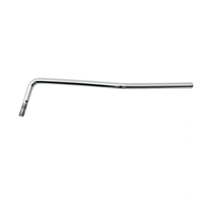 Abbildung von Musiclily Pro Metrisch 6mm Stahl Gewinde Tremolo Arm Tremolohebel Whammy Bar für Import Strat Style E Gitarre, Chrom